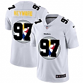 Nike Steelers 97 Cameron Heyward White Shadow Logo Limited Jersey Yhua,baseball caps,new era cap wholesale,wholesale hats